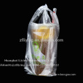 Durable HDPE Plasctic Bag For Coffee, Take away bag, plastic cup holder bag